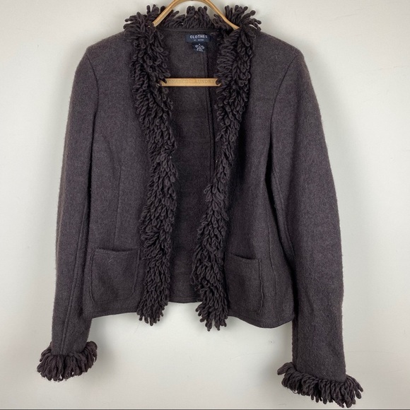 Clothes by Revue || Boiled Wool Sweater/Jacket - Picture 1 of 12